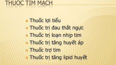 Thuốc hỗ trợ chữa bệnh tim mạch tuyệt đối không được dùng bừa bãi