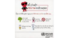 WHO khuyến cáo việc cần làm ngay để có một trái tim khỏe mạnh